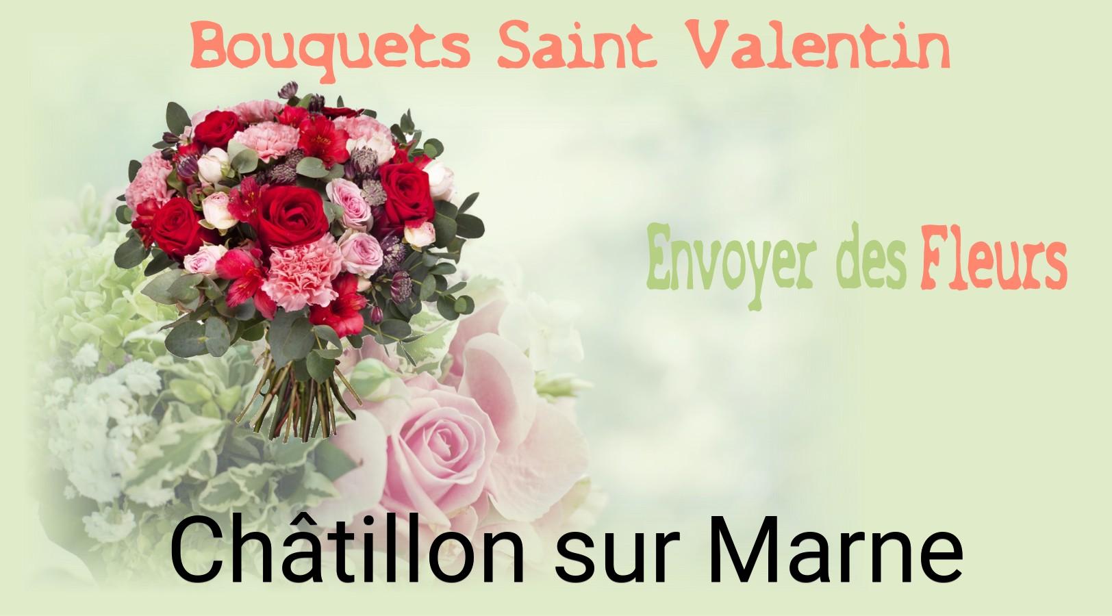 Roses de Saint-Valentin livrées à Châtillon-sur-Marne